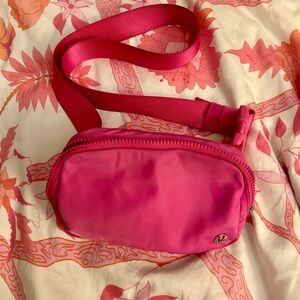 Lululemon sonic Pink Belt Bag